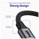 Buddi Flex 3.5mm Jack Aux Audio Kabel 5M Zwart afbeelding 2