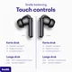 Buddi Pulse Draadloze Oordopjes Noise Cancelling ANC + ENC Zwart afbeelding 7