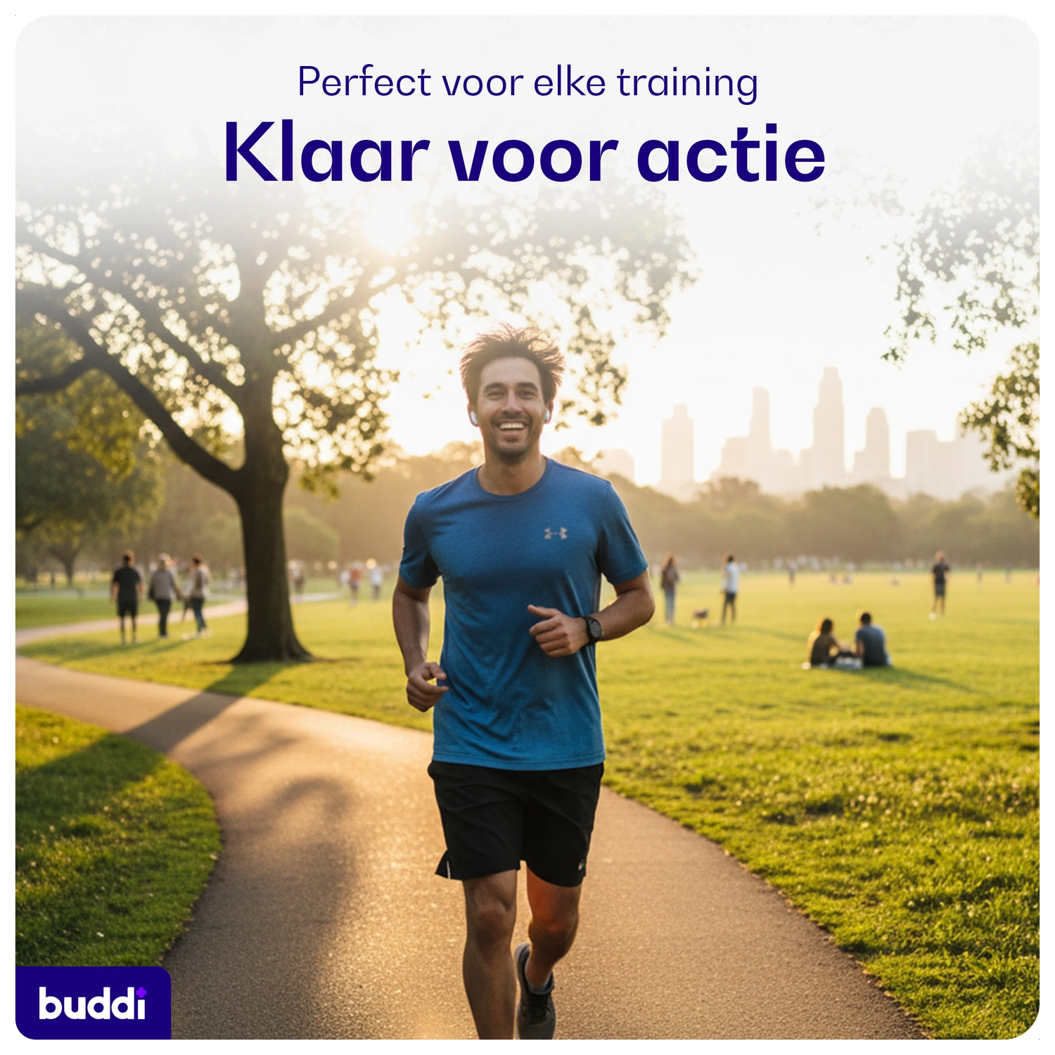 Buddi Pulse Draadloze Oordopjes Noise Cancelling ANC + ENC Wit afbeelding 6