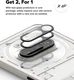 Ringke Full Cover Glass Nothing Phone (3a) Camera Protector Glas (2-Pack) afbeelding 3