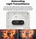 Ringke Full Cover Glass Nothing Phone (3a) Camera Protector Glas (2-Pack) afbeelding 4