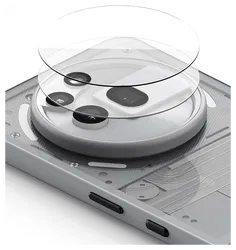 Ringke Nothing Phone (3a) Pro Camera Protector Tempered Glass (2-Pack) afbeelding