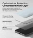 Ringke Nothing Phone 3a/3a Pro Easy Slide Screenprotector 9H 2-Pack Beschermglas afbeelding 7