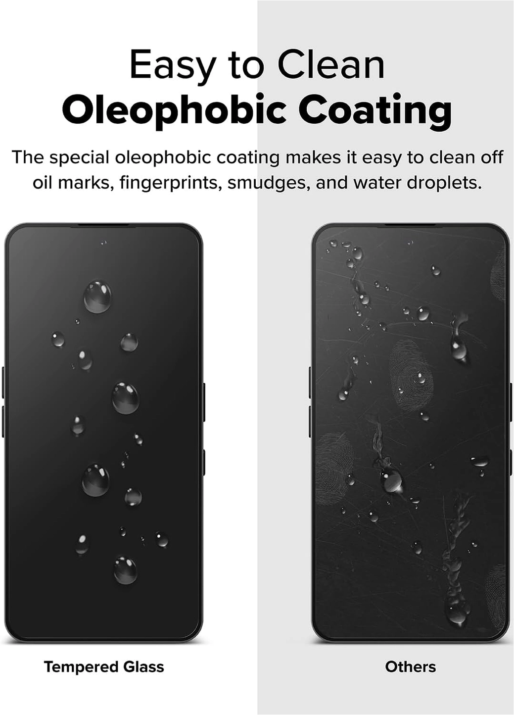 Ringke Nothing Phone 3a/3a Pro Easy Slide Screenprotector 9H 2-Pack Beschermglas afbeelding 8