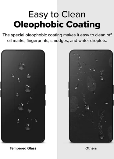 Ringke Nothing Phone 3a/3a Pro Easy Slide Screenprotector 9H 2-Pack Beschermglas afbeelding 8