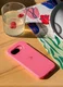 Origineel Google Pixel 9a Hoesje Duurzaam Back Cover Roze afbeelding 2