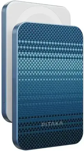 PITAKA Apple iPhone 16 Hoesje met 5.000mAh MagSafe Powerbank Moonrise afbeelding 14