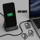 4Smarts VoltDock USB-C Houder met Oplader 60W Grijs afbeelding 6