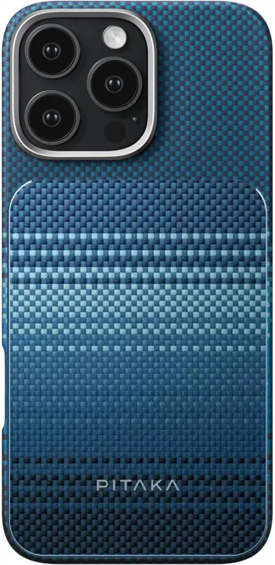 PITAKA Apple iPhone 16 Pro Max Hoesje met 5.000mAh MagSafe Powerbank Moonrise afbeelding 4
