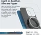 PITAKA Apple iPhone 16 Pro Max Hoesje met 5.000mAh MagSafe Powerbank Moonrise afbeelding 10
