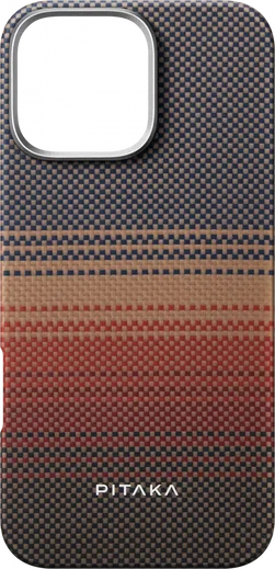 PITAKA Apple iPhone 16 Pro Max Hoesje met 5.000mAh MagSafe Powerbank Sunset afbeelding 16