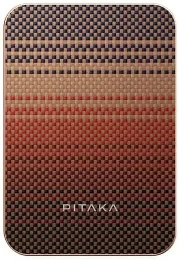 PITAKA Apple iPhone 16 Pro Max Hoesje met 5.000mAh MagSafe Powerbank Sunset afbeelding 20