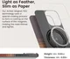 PITAKA Apple iPhone 16 Pro Max Hoesje met 5.000mAh MagSafe Powerbank Sunset afbeelding 10