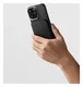 PITAKA Apple iPhone 16 Pro Hoesje met 5.000mAh MagSafe Powerbank Zwart afbeelding 2