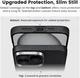 PITAKA Apple iPhone 16 Pro Hoesje met 5.000mAh MagSafe Powerbank Zwart afbeelding 12