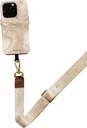 MIO MagSafe Apple iPhone 16 Pro Hoesje met Telefoonkoord Gold Marble