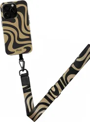 MIO MagSafe Apple iPhone 16 Pro Hoesje met Telefoonkoord Swirl afbeelding