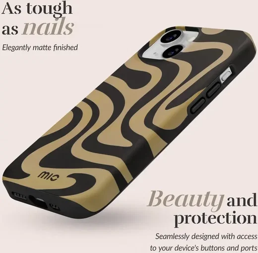 MIO MagSafe Apple iPhone 16 Pro Hoesje met Telefoonkoord Swirl afbeelding 6