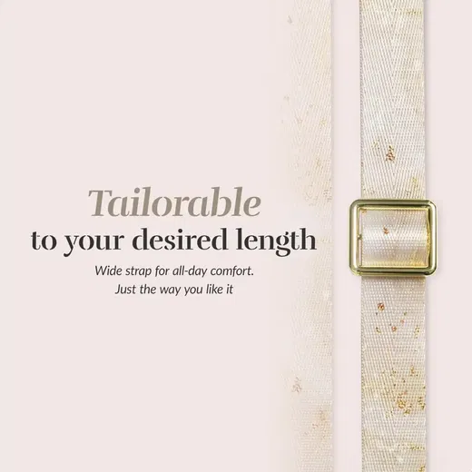 MIO MagSafe iPhone 16 Pro Max Hoesje met Telefoonkoord Gold Marble afbeelding 15