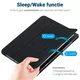 Samsung Galaxy Tab S10 FE Plus Hoes Tri-Fold Book Case met Standaard Zwart afbeelding 5