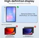 Samsung Galaxy Tab S10 FE Plus Hoes Back Cover met Kickstand en Handriem Zwart afbeelding 2