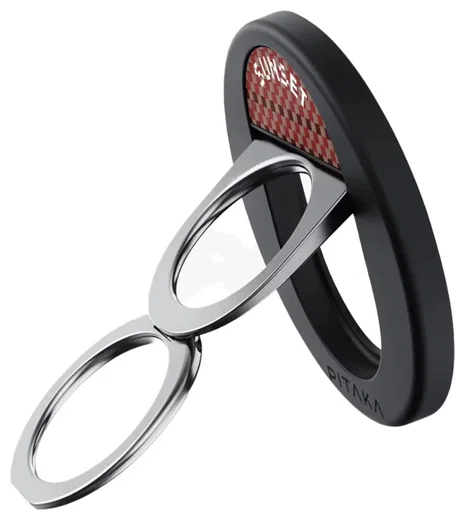 PITAKA MagEZ Grip 3 MagSafe Ring Houder Opvouwbare Standaard Sunset afbeelding 1