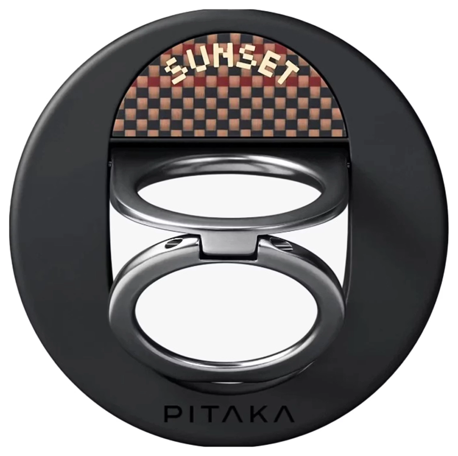 PITAKA MagEZ Grip 3 MagSafe Ring Houder Opvouwbare Standaard Sunset afbeelding 6