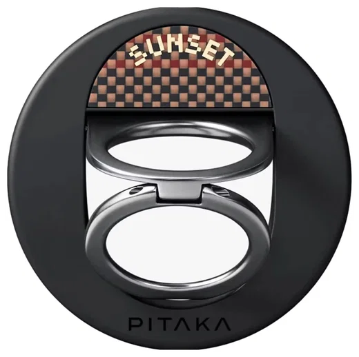 PITAKA MagEZ Grip 3 MagSafe Ring Houder Opvouwbare Standaard Sunset afbeelding 6