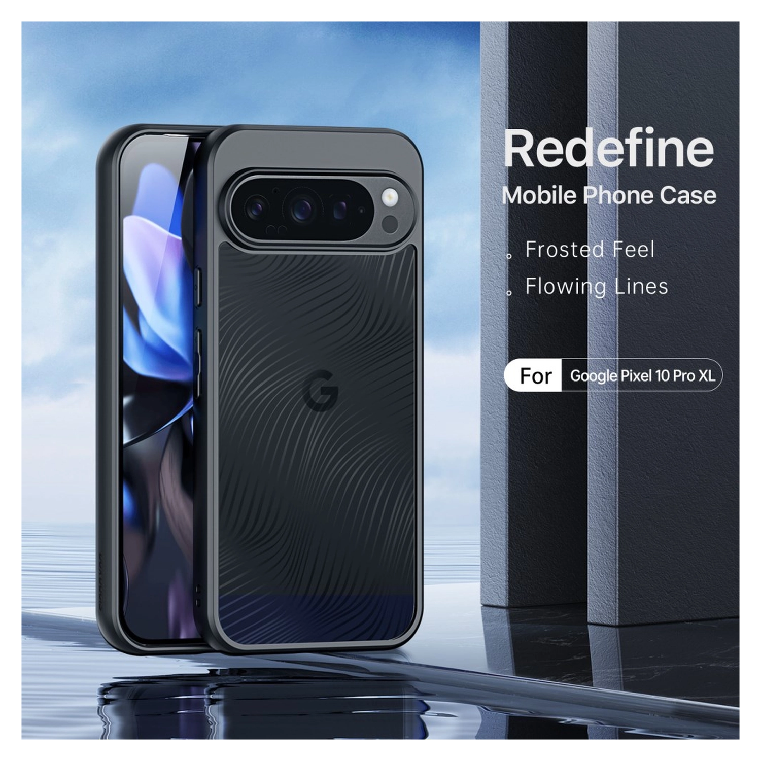 Dux Ducis Aimo Google Pixel 10 Pro XL Hoesje Back Cover Zwart afbeelding 3