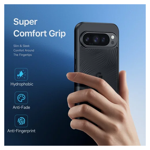 Dux Ducis Aimo Google Pixel 10 Pro XL Hoesje Back Cover Zwart afbeelding 4