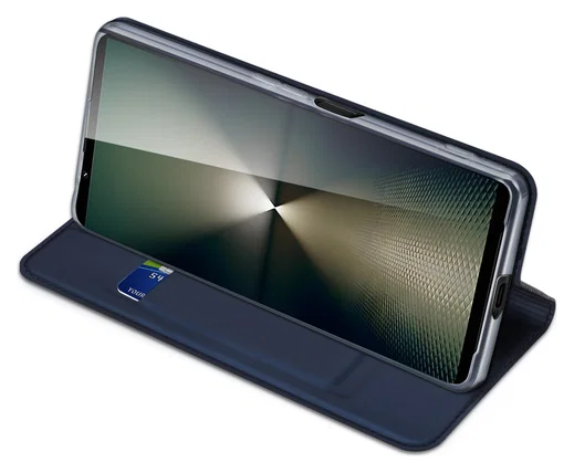 Dux Ducis Skin Pro Sony Xperia 1 VII Hoesje Portemonnee Book Case Blauw afbeelding 6