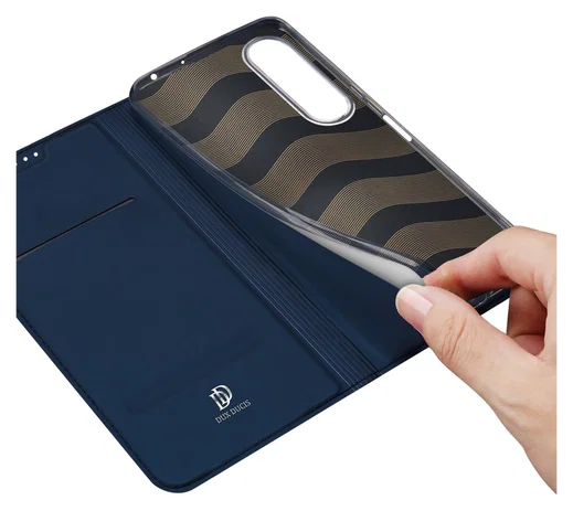 Dux Ducis Skin Pro Sony Xperia 1 VII Hoesje Portemonnee Book Case Blauw afbeelding 8