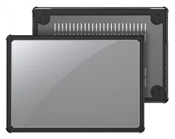 Dux Ducis LCGM - MacBook Pro 16 Inch (2024/2023/2021/2019) Hoes - Zwart afbeelding