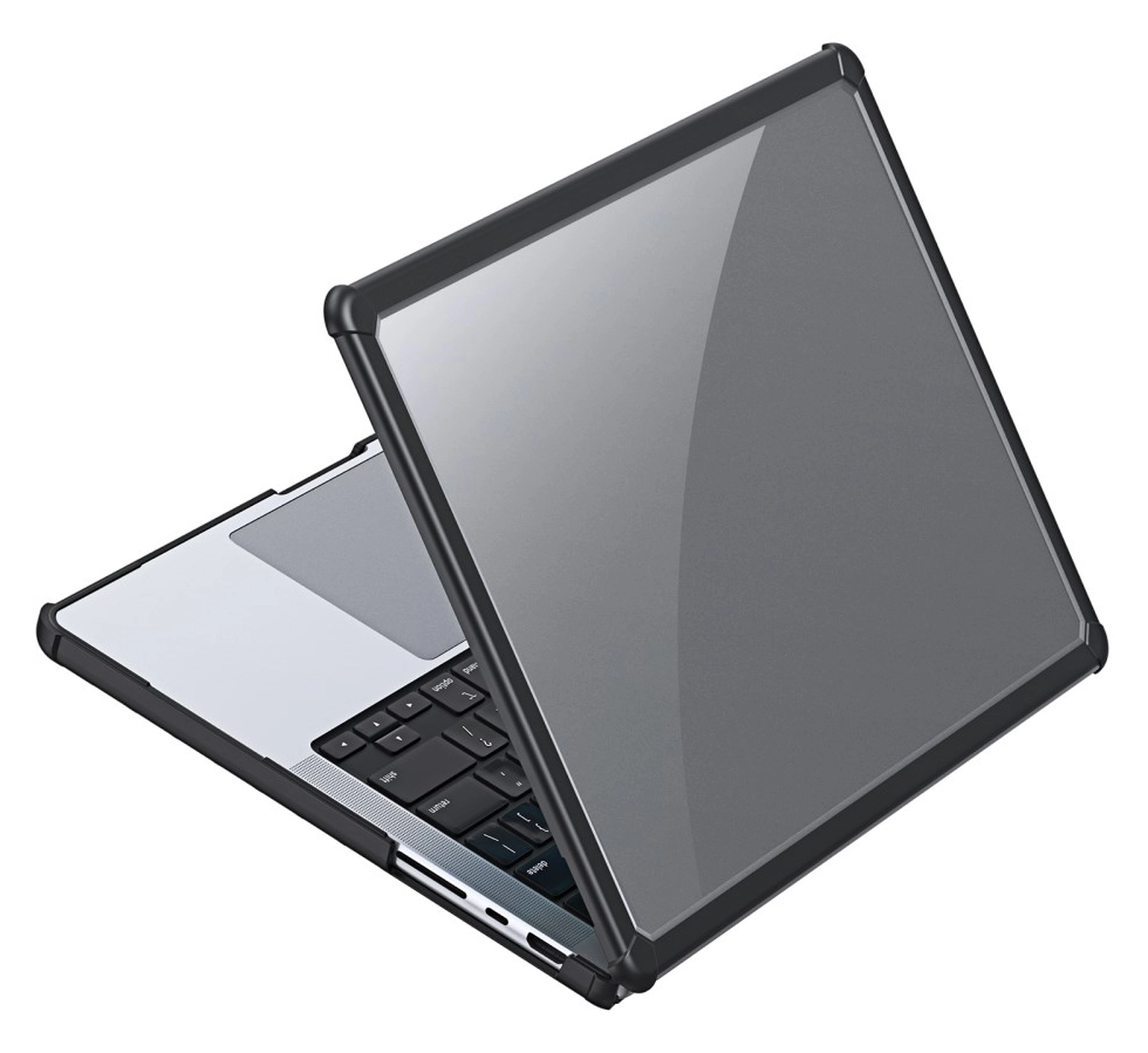 Dux Ducis LCGM - MacBook Pro 16 Inch (2024/2023/2021/2019) Hoes - Zwart afbeelding 10