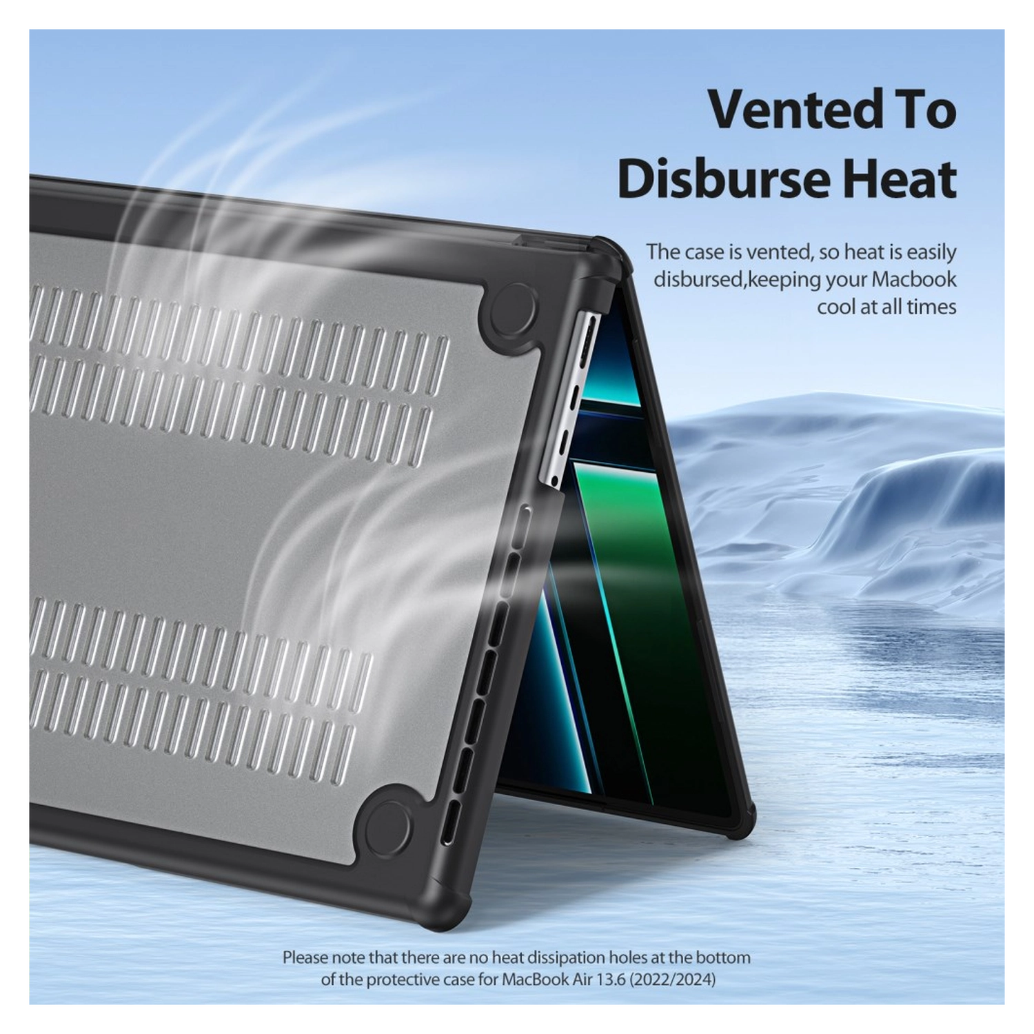 Dux Ducis LCGM - MacBook Pro 16 Inch (2024/2023/2021/2019) Hoes - Zwart afbeelding 2