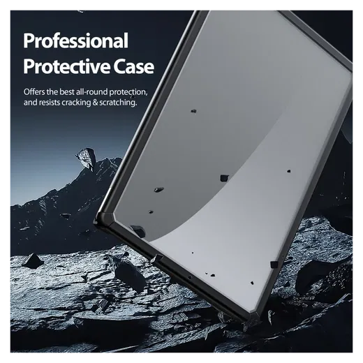 Dux Ducis LCGM - MacBook Pro 16 Inch (2024/2023/2021/2019) Hoes - Zwart afbeelding 5