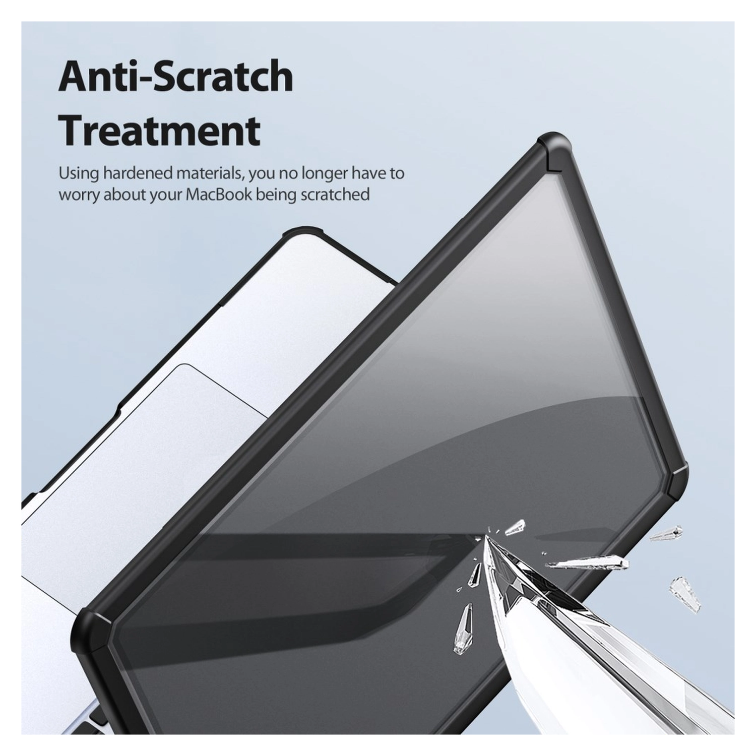 Dux Ducis LCGM - MacBook Pro 16 Inch (2024/2023/2021/2019) Hoes - Zwart afbeelding 6