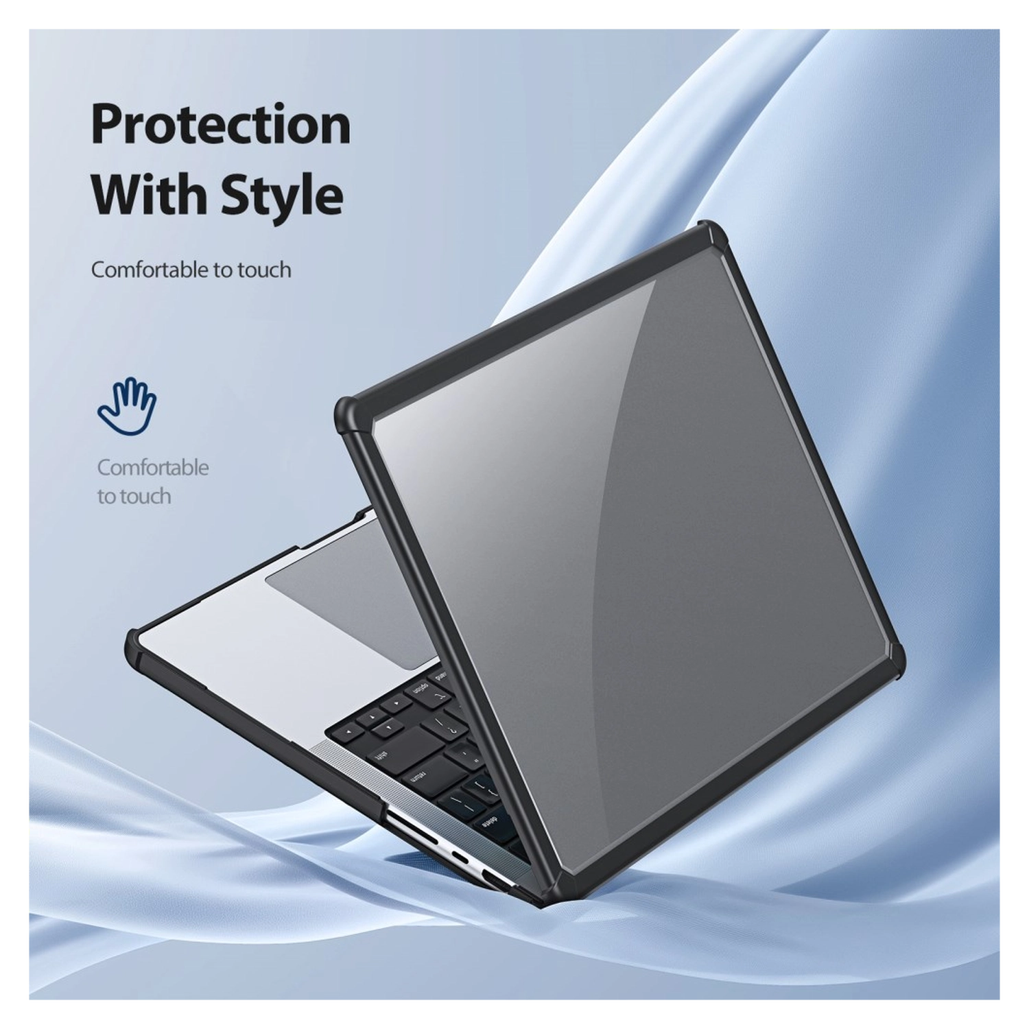 Dux Ducis LCGM - MacBook Pro 16 Inch (2024/2023/2021/2019) Hoes - Zwart afbeelding 9