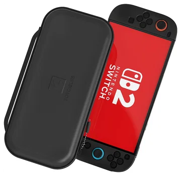 Dux Ducis Nintendo Switch 2 Hoesje met Game Card Organizer Opberghoes Zwart/Wit