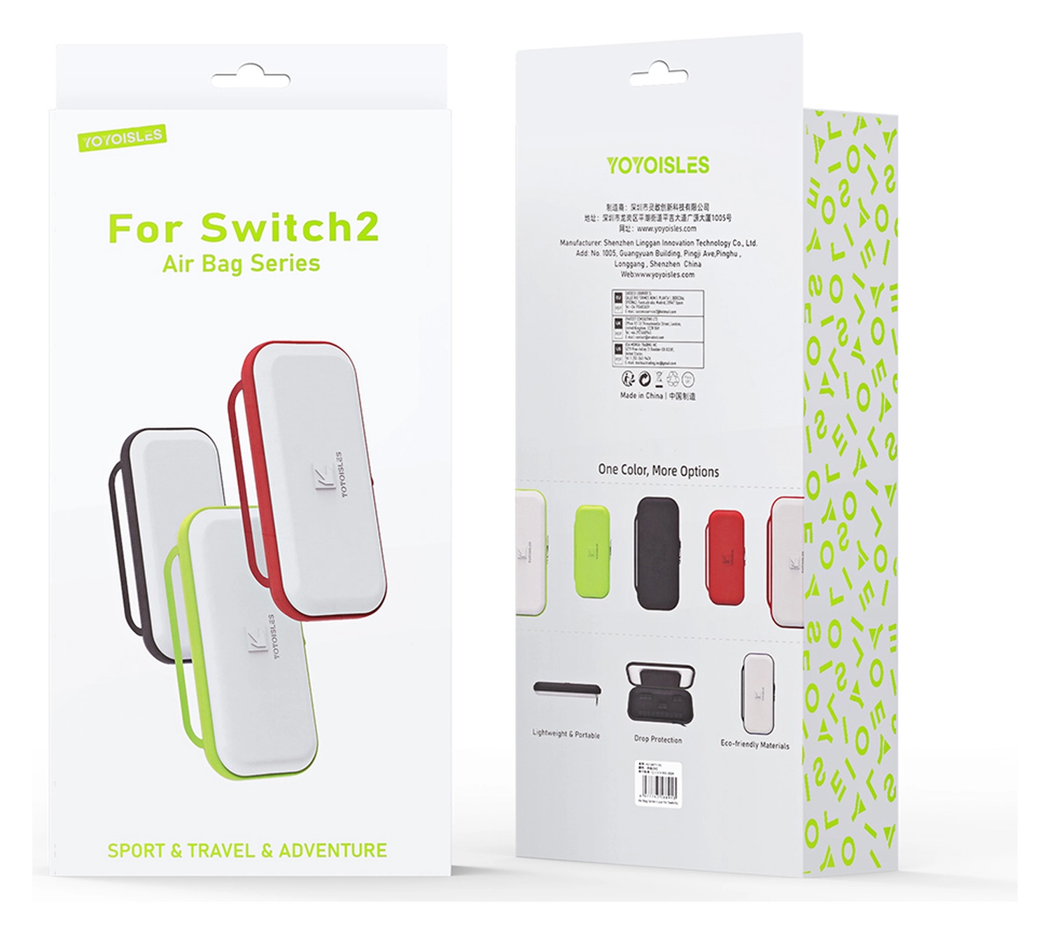 Dux Ducis Nintendo Switch 2 Hoesje met Game Card Organizer Opberghoes Wit/Zwart afbeelding 8