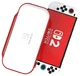 Dux Ducis Nintendo Switch 2 Hoesje met Game Card Organizer Opberghoes Wit/Rood