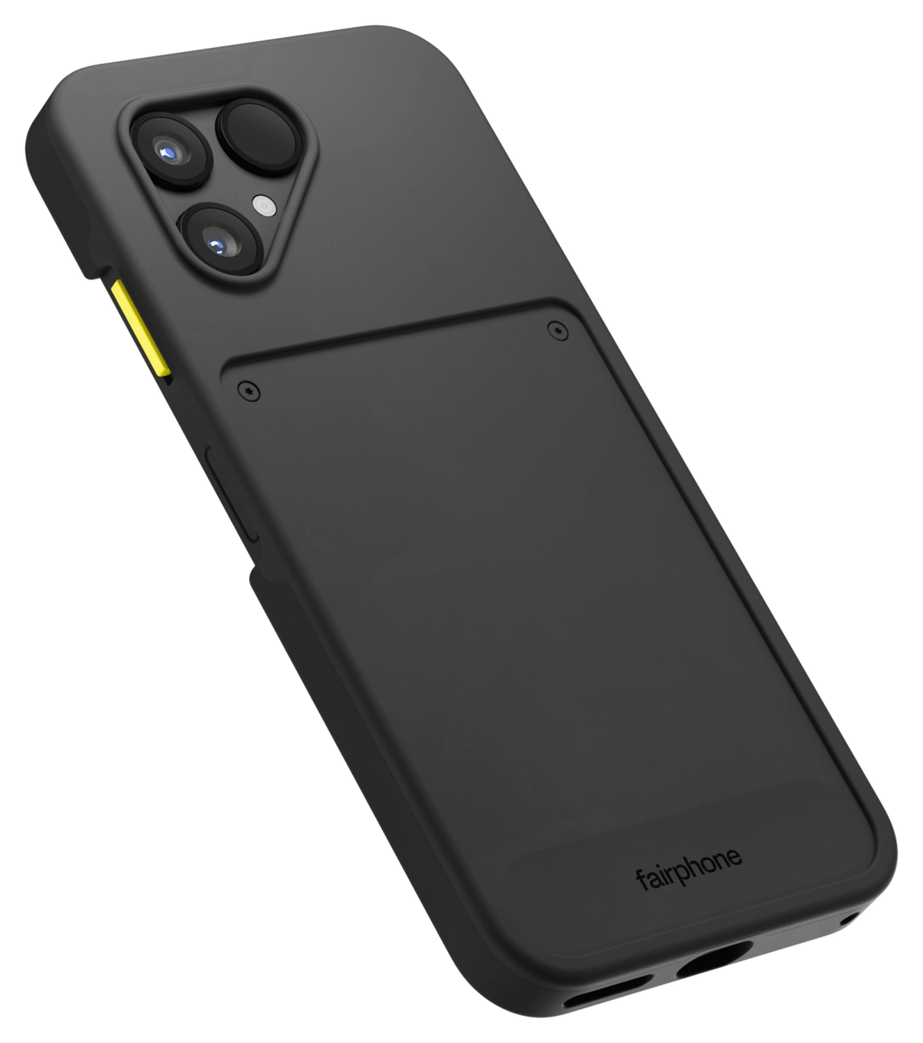Origineel FairPhone 6 / 6+ Hoesje Protective Case Back Cover Zwart afbeelding 2