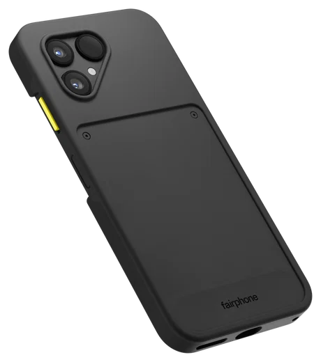 Origineel FairPhone 6 / 6+ Hoesje Protective Case Back Cover Zwart afbeelding 2