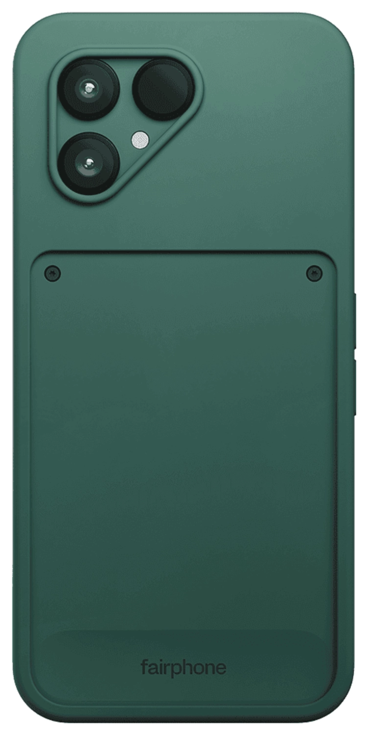 Origineel FairPhone 6 Hoesje Protective Case Back Cover Groen afbeelding 2