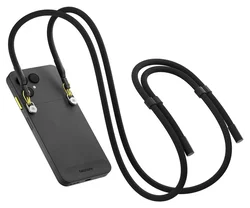 Fairphone 6 Telefoonkoord Duurzaam Verstelbare Crossbody Zwart afbeelding