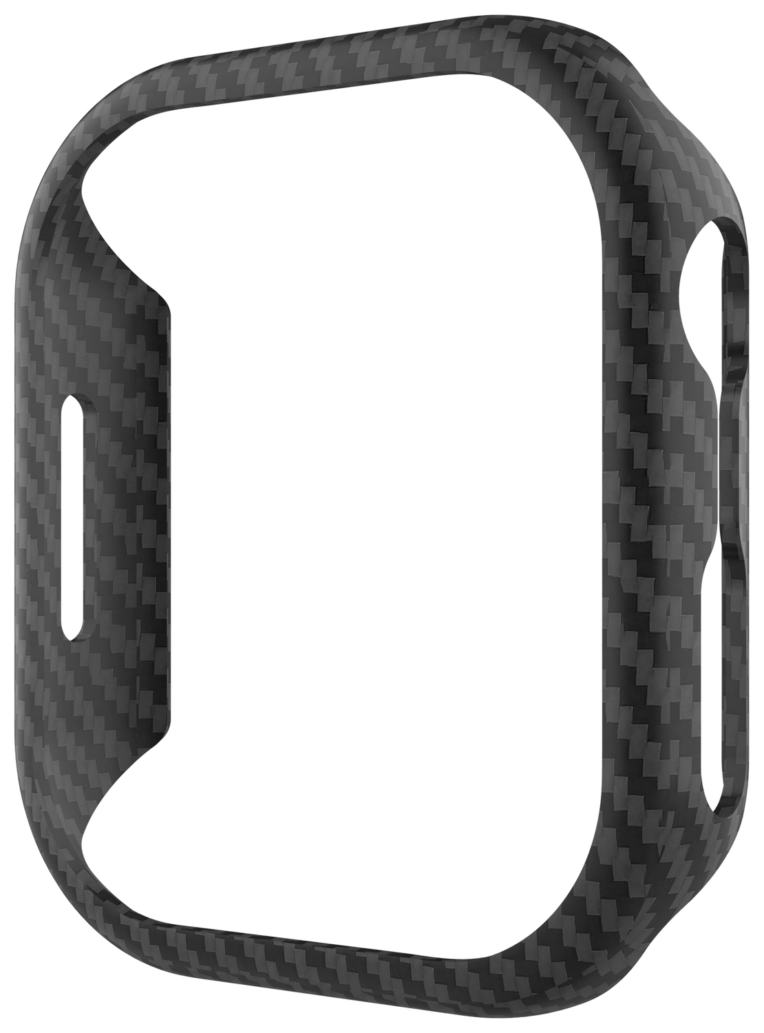NEKIT Fiber Apple Watch 11/10 42MM Hoesje - Kevlar Bumper Cover Dun Zwart afbeelding 17