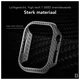NEKIT Fiber Apple Watch 11/10 42MM Hoesje - Kevlar Bumper Cover Dun Zwart afbeelding 4