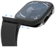 NEKIT Fiber Apple Watch 9/8/7 45MM Hoesje Kevlar Bumper Cover Dun Zwart afbeelding 10