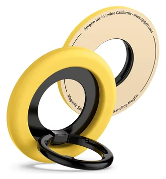Spigen Nano Pop Magnetische MagSafe Ring Houder Standaard Geel
