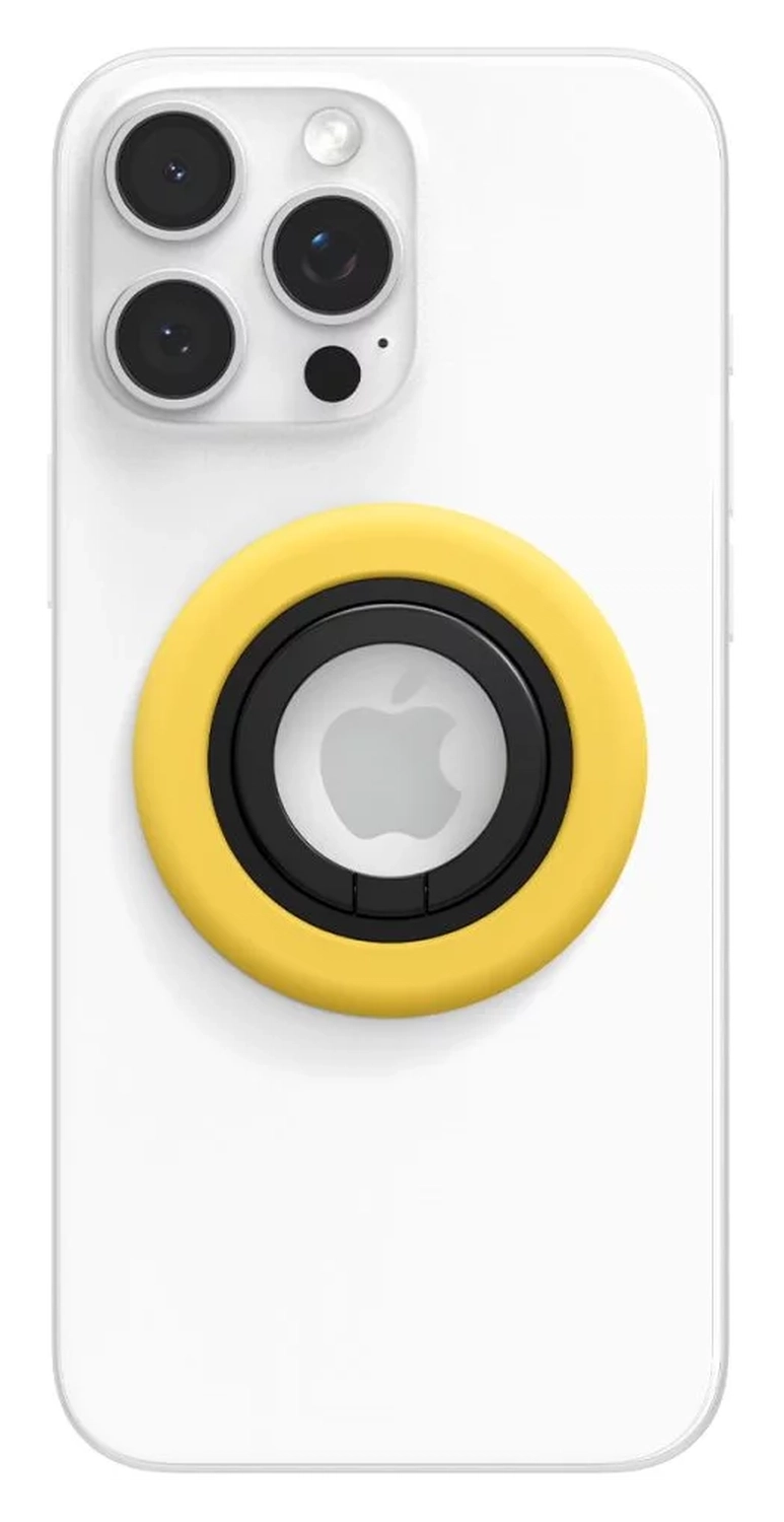 Spigen Nano Pop Magnetische MagSafe Ring Houder Standaard Geel afbeelding 11